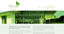 Desktop Screenshot of conceptstructures.co.uk